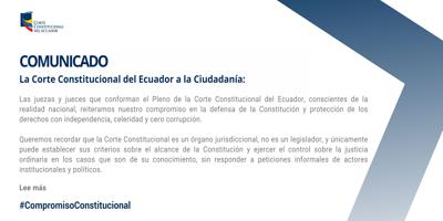 COMUNICADO