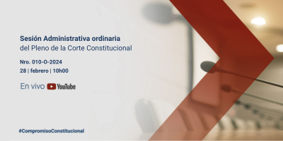 Sesión administrativa ordinaria Nro. 010-O-2024