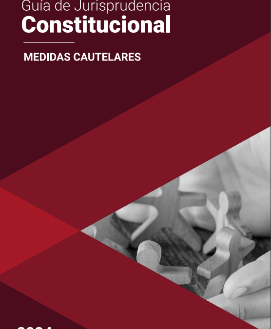 Guía de Jurisprudencia Constitucional – Medidas Cautelares II Edición