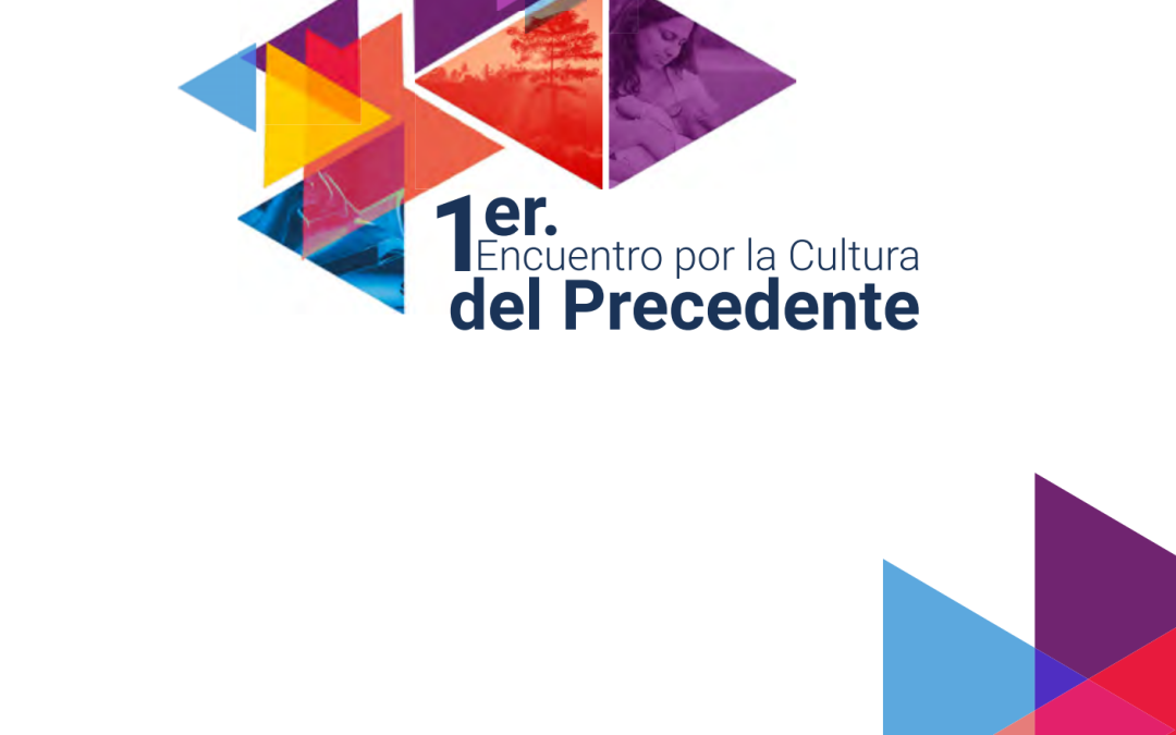 1er. Encuentro por la cultura del precedente