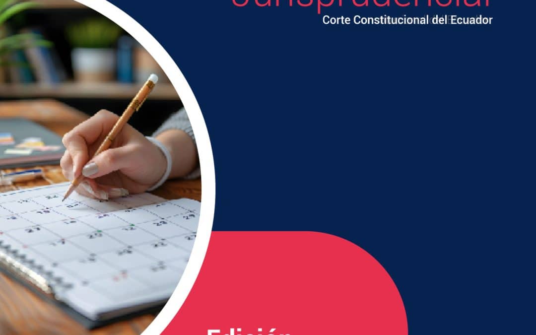 Boletín Jurisprudencial – Edición Anual 2025